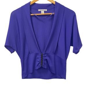 Kenneth Cole woman's knit blue top in size p/m